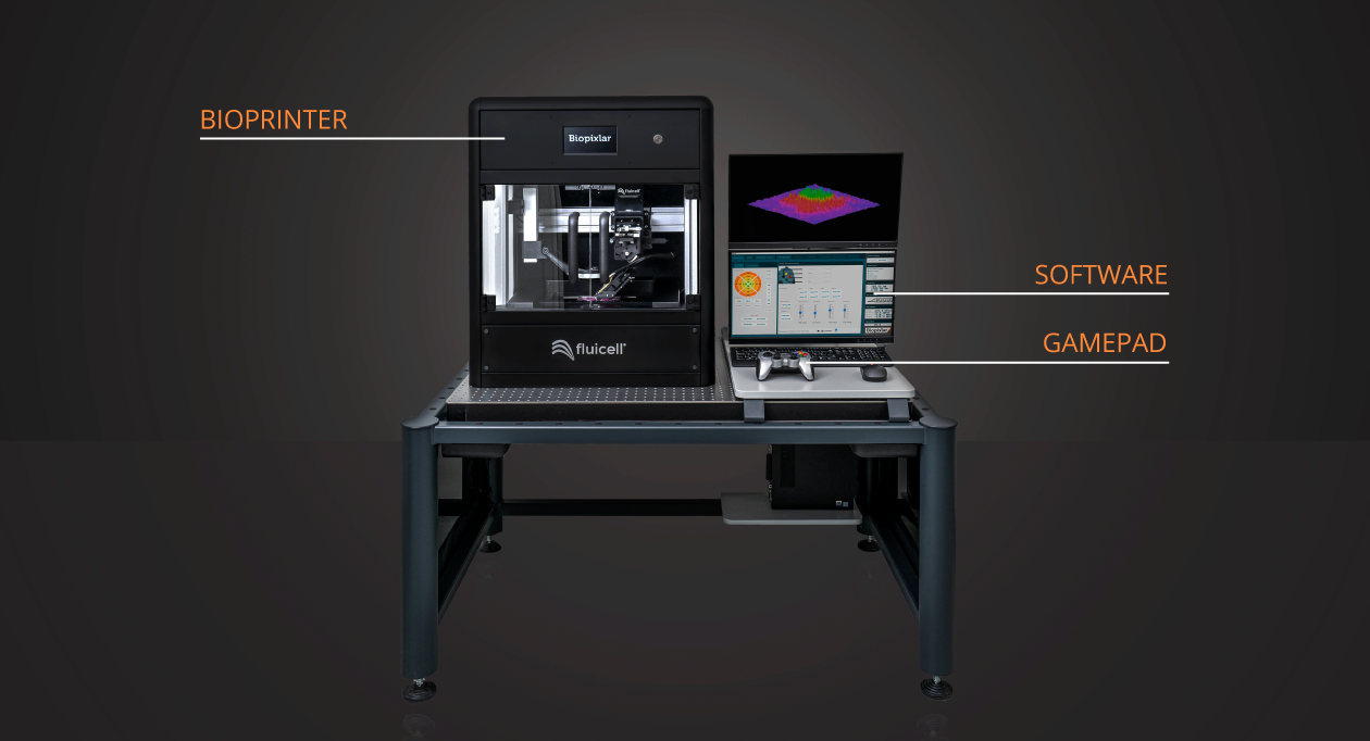 FLUICELL 推出第二个单细胞3D生物打印系统——BIOPIXLAR AER 3D 生物打印机